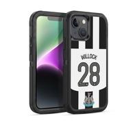Head Case Designs sous Licence Officielle Newcastle United FC Joe Willock 2024/25 Joueurs Home Kit Étui Antichoc Ultra-Blindé Compatible avec Apple iPhone 14