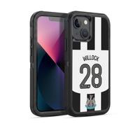 Head Case Designs sous Licence Officielle Newcastle United FC Joe Willock 2024/25 Joueurs Home Kit Étui Antichoc Ultra-Blindé Compatible avec Apple iPhone 13