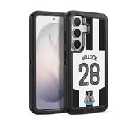 Head Case Designs sous Licence Officielle Newcastle United FC Joe Willock 2024/25 Joueurs Home Kit Étui Antichoc Ultra-Blindé Compatible avec Samsung Galaxy S26