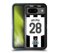 Head Case Designs sous Licence Officielle Newcastle United FC Joe Willock 2024/25 Joueurs Home Kit Étui Antichoc Ultra-Blindé Compatible avec Google Pixel 8