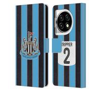 Head Case Designs sous Licence Officielle Newcastle United FC Kieran Trippier 2025/26 Joueurs Home Kit Étui Portefeuille en Cuir Compatible avec OnePlus Ace 3 5G
