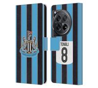 Head Case Designs sous Licence Officielle Newcastle United FC Sandro Tonali 2025/26 Joueurs Home Kit Étui Portefeuille en Cuir Compatible avec OnePlus 12