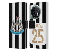 Head Case Designs sous Licence Officielle Newcastle United Football Club Kit pour La Maison Vainqueurs De La Coupe 2025 Coque en Cuir à Portefeuille Compatible avec OnePlus 11 5G