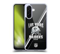 Head Case Designs sous Licence Officielle NFL Bandes De Football 100e Las Vegas Raiders Logo Art Coque en Gel [Protection de Qualité Militaire] Compatible avec Samsung Galaxy A26 5G
