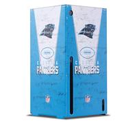 Head Case Designs Sous Licence Officielle NFL Bannière Carolina Panthers Enveloppement De Console De Jeu Compatible avec Xbox Series X