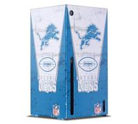 Head Case Designs Sous Licence Officielle NFL Bannière Detroit Lions Enveloppement De Console De Jeu Compatible avec Xbox Series X