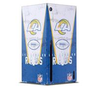 Head Case Designs Sous Licence Officielle NFL Bannière Los Angeles Rams Enveloppement De Console De Jeu Compatible avec Xbox Series X