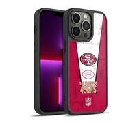 Head Case Designs sous Licence Officielle NFL Bannière San Francisco 49ers Logo Art Coque en Gel renforcée [Protection de Qualité Militaire] Compatible avec Apple iPhone 13 Pro