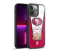 Head Case Designs sous Licence Officielle NFL Bannière San Francisco 49ers Logo Art Coque en Gel renforcée [Protection de Qualité Militaire] Compatible avec Apple iPhone 13 Pro Max