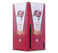 Head Case Designs Sous Licence Officielle NFL Bannière Tampa Bay Buccaneers Enveloppement De Console De Jeu Compatible avec Xbox Series X