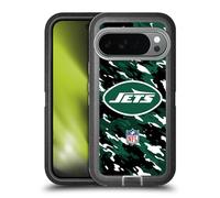 Head Case Designs sous Licence Officielle NFL Camou New York Jets Logo Étui Antichoc Ultra-Blindé Compatible avec Google Pixel 10