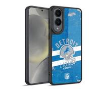 Head Case Designs sous Licence Officielle NFL Casque en Détresse Detroit Lions Logo Art Coque en Gel renforcée [Protection de Qualité Militaire] Compatible avec Samsung Galaxy S25 Edge