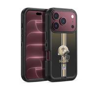 Head Case Designs sous Licence Officielle NFL Casque New Orleans Saints Logo Étui Antichoc Ultra-Blindé Compatible avec Apple iPhone 18 Pro Max