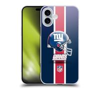 Head Case Designs sous Licence Officielle NFL Casque New York Giants Logo Coque Dure pour l'arrire Compatible avec Apple iPhone 16 Pl