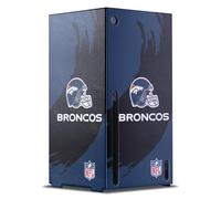 Head Case Designs Sous Licence Officielle NFL Coup de Balayage Denver Broncos Enveloppement De Console De Jeu Compatible avec Xbox Series X