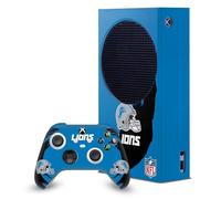 Head Case Designs Sous Licence Officielle NFL Coup de Balayage Detroit Lions Enveloppement De Console De Jeu Et Skins Pour Manette De Jeu Ensemble compatible avec Xbox Series S