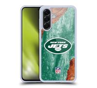 Head Case Designs sous Licence Officielle NFL Empreinte de résine et de Bois New York Jets Art Coque en Gel [Protection de Qualité Militaire] Compatible avec Samsung Galaxy A56 5G