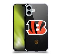 Head Case Designs sous Licence Officielle NFL Football Cincinnati Bengals Logo Coque Dure pour l'arrire Compatible avec Apple iPhone 16 Pl