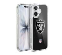 Head Case Designs sous Licence Officielle NFL LED Las Vegas Raiders Artwork Coque en Gel [Protection de Qualité Militaire] Compatible avec Apple iPhone 17 Et avec MagSafe