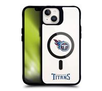 Head Case Designs sous Licence Officielle NFL Logo Tennessee Titans Black Shockproof Bumper Case [Military Grade Protection] Compatible with Apple iPhone 14 Plus and Compatible with MagSafe