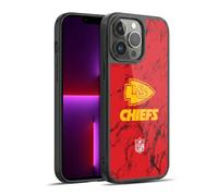 Head Case Designs sous Licence Officielle NFL Marbre Coloré Kansas City Chiefs Graphics Coque en Gel renforcée [Protection de Qualité Militaire] Compatible avec Apple iPhone 13 Pro Max