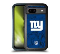 Head Case Designs sous Licence Officielle NFL Marbre Coloré New York Giants Graphics Étui Antichoc Ultra-Blindé Compatible avec Google Pixel 8a