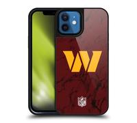 Head Case Designs Sous Licence Officielle NFL Marbre Coloré Washington Football Team Graphics Coque en gel renforcée [Protection de Qualité Militaire] Compatible avec Apple iPhone 12 / iPhone 12 Pro