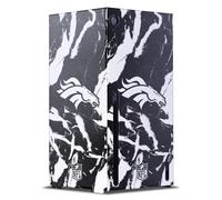Head Case Designs Sous Licence Officielle NFL Marbre Denver Broncos Enveloppement De Console De Jeu Compatible avec Xbox Series X
