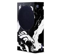 Head Case Designs Sous Licence Officielle NFL Marbre Denver Broncos Enveloppement De Console De Jeu Compatible avec Xbox Series S Console