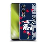Head Case Designs sous Licence Officielle NFL Patriots Go Pats 2026 Super Bowl LX Coque en Gel [Protection de Qualité Militaire] Compatible avec OnePlus Ace 3V 5G