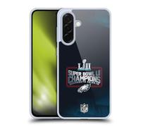 Head Case Designs sous Licence Officielle NFL Philadelphia Eagles 3 2018 Super Bowl LII Champions Coque en Gel [Protection de Qualité Militaire] Compatible avec Samsung Galaxy A36 5G