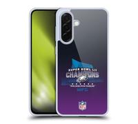 Head Case Designs sous Licence Officielle NFL Philadelphia Eagles 4 2018 Super Bowl LII Champions Coque en Gel [Protection de Qualité Militaire] Compatible avec Samsung Galaxy A36 5G