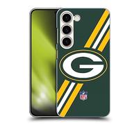 Head Case Designs sous Licence Officielle NFL Rayures Green Bay Packers Logo Coque Dure pour l'arrière Compatible avec Samsung Galaxy S23 5G