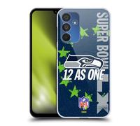 Head Case Designs sous Licence Officielle NFL Seahawks We are 12 2026 Super Bowl LX Coque Dure pour l'arrière Compatible avec Samsung Galaxy A15