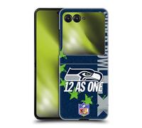 Head Case Designs sous Licence Officielle NFL Seahawks We are 12 2026 Super Bowl LX Coque Dure pour l'arrière Compatible avec Razr 40 Ultra/Razr+ 2023