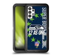 Head Case Designs sous Licence Officielle NFL Seahawks We are 12 2026 Super Bowl LX Étui Antichoc Ultra-Blindé Compatible avec Samsung Galaxy A13 (2022)