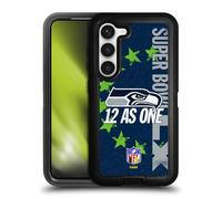 Head Case Designs sous Licence Officielle NFL Seahawks We are 12 2026 Super Bowl LX Étui Antichoc Ultra-Blindé Compatible avec Samsung Galaxy S23 5G