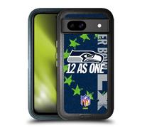 Head Case Designs sous Licence Officielle NFL Seahawks We are 12 2026 Super Bowl LX Étui Antichoc Ultra-Blindé Compatible avec Google Pixel 8a