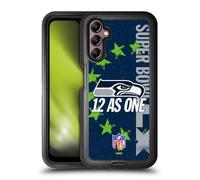 Head Case Designs sous Licence Officielle NFL Seahawks We are 12 2026 Super Bowl LX Étui Antichoc Ultra-Blindé Compatible avec Samsung Galaxy A14 5G