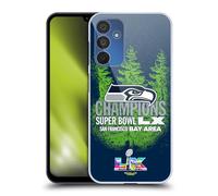 Head Case Designs sous Licence Officielle NFL Seattle Seahawks 2026 Super Bowl LX Champions Coque Dure pour l'arrière Compatible avec Samsung Galaxy A15