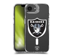 Head Case Designs sous Licence Officielle NFL Surdimensionné Las Vegas Raiders Étui Antichoc [Protection de Qualité Militaire] Compatible avec Apple iPhone 16e et Compatible avec MagSafe