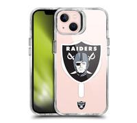 Head Case Designs sous Licence Officielle NFL Surdimensionné Las Vegas Raiders Étui Antichoc [Protection de Qualité Militaire] Compatible avec Apple iPhone 13 et Compatible avec MagSafe