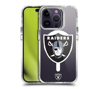 Head Case Designs sous Licence Officielle NFL Surdimensionné Las Vegas Raiders Étui Antichoc [Protection de Qualité Militaire] Compatible avec Apple iPhone 14 Pro et Compatible avec MagSafe