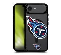Head Case Designs sous Licence Officielle NFL Surdimensionné Tennessee Titans Black Shockproof Bumper Case [Military Grade Protection] Compatible with Apple iPhone 17 Air and Compatible with MagSafe