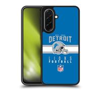 Head Case Designs sous Licence Officielle NFL Typographie de Casque Detroit Lions Graphics Coque en Gel renforcée [Protection de Qualité Militaire] Compatible avec Samsung Galaxy A36 5G