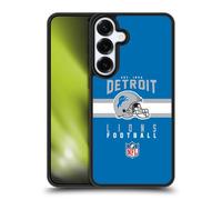 Head Case Designs sous Licence Officielle NFL Typographie de Casque Detroit Lions Graphics Coque en Gel renforcée [Protection de Qualité Militaire] Compatible avec Samsung Galaxy S25+