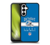 Head Case Designs sous Licence Officielle NFL Typographie de Casque Detroit Lions Graphics Coque en Gel renforcée [Protection de Qualité Militaire] Compatible avec Samsung Galaxy A16 5G