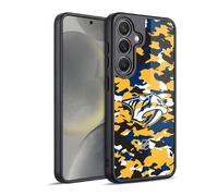 Head Case Designs sous Licence Officielle NHL Camouflage Nashville Predators Coque en Gel renforcée [Protection de Qualité Militaire] Compatible avec Samsung Galaxy S24 5G