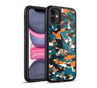 Head Case Designs sous Licence Officielle NHL Camouflage San Jose Sharks Coque en Gel renforcée [Protection de Qualité Militaire] Compatible avec Apple iPhone 11