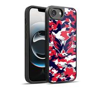 Head Case Designs sous Licence Officielle NHL Camouflage Washington Capitals Coque en Gel renforcée [Protection de Qualité Militaire] Compatible avec Apple iPhone 16e / iPhone 17e